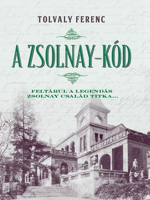cover image of A Zsolnay-kód